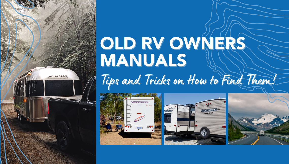 old travel trailer owners manuals